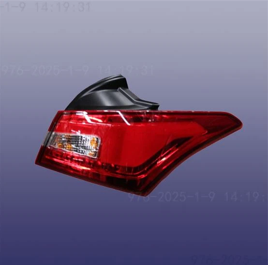 Parte fissata con lampada da coda per arrizo 5